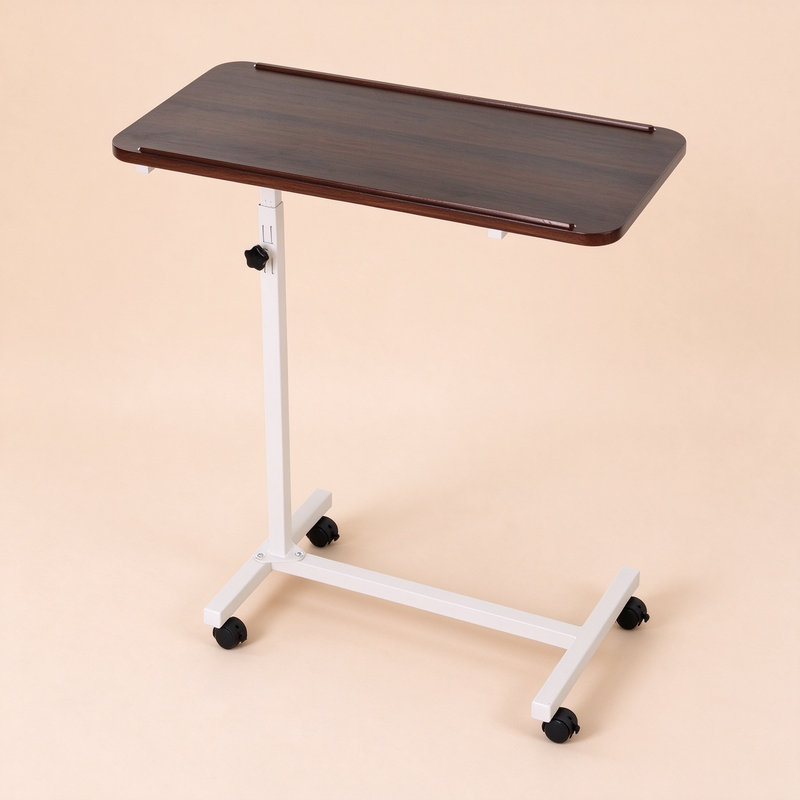 C Table and Wheel Side Table