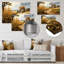 African Harvest Abundance II - Art mural africain en métal-1306970803