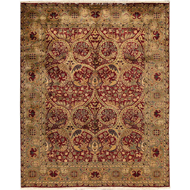 Hand Knotted Wool Oriental Area Rug