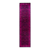 Overyed One-of-a-Kind Runner 2'7" X 10'4" Hand Knotted Area Rug