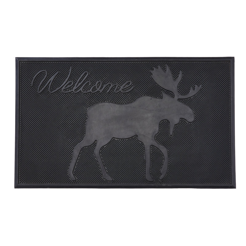 Moose Non-Slip Rubber outdoor Doormat