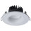 10 Watt LED Direct Wire Downlight Remote Driver CCT Selectable Dimmable Round Black Finish