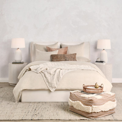 Jayson 3-Piece Linen Cashmere Blend Duvet Set