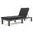 Coussin gris foncé / structure noire