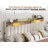 Upholstered Storage Bed Frame with 3 Drawers and 2-Tier Shelf Headboard,No-Noise-986040804-959429842