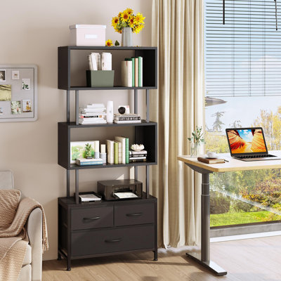 156.2cm H x 60cm W Steel Standard Bookcase