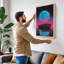 Neon Dreams Retro - Wrapped Canvas-365676775-365676781