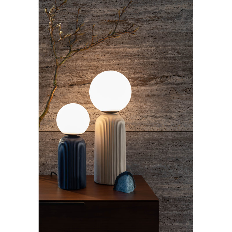 Dash Table Lamp, 15" H x 6" W x 6" D, Blue