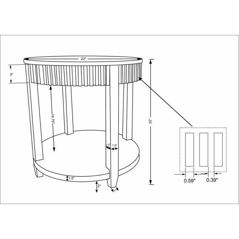 Natural Mango Wood and Marble Console Table