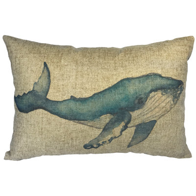 Linen Reversible Throw Pillow