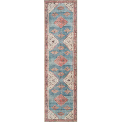 Eustice Washable Oriental Indoor Rug