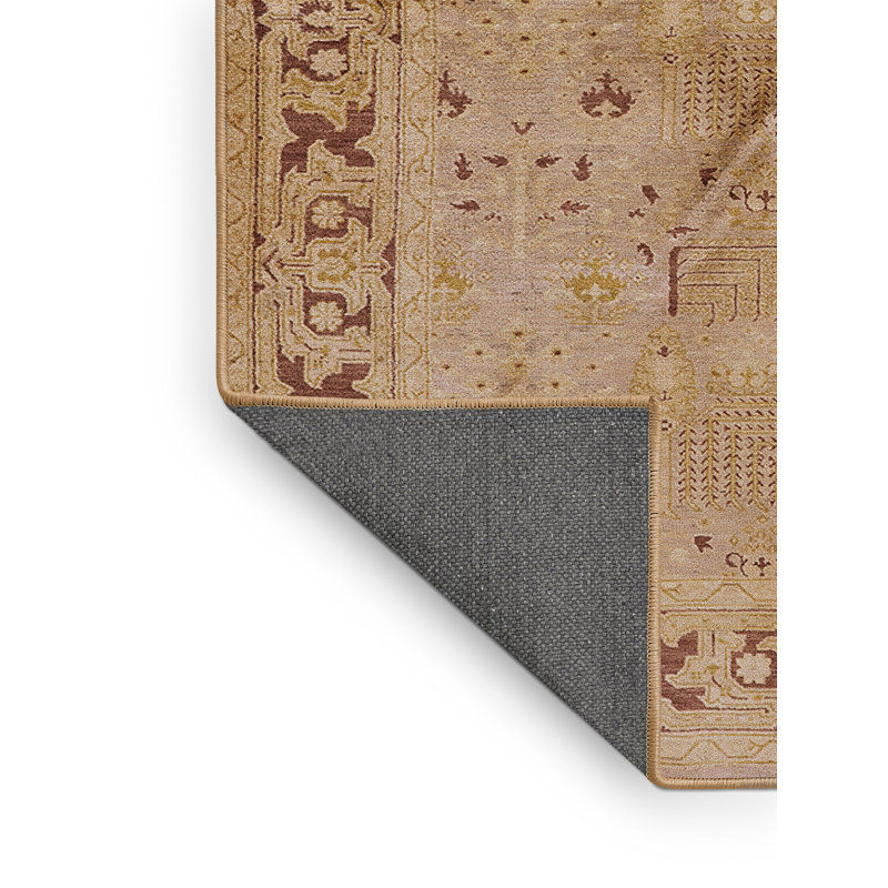 Tapis oriental beige / brun, Rectangle 5 pi x 7 pi