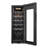 TAZPI Single Zone 10.7'' Freestanding 12 Bottle Wine Refrigerator