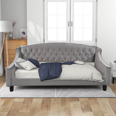 Tramone Modern Luxury Tufted Button Daybed