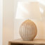 Azure Wicker/Rattan Table Lamp-129513326-129513329