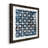 Tile-Dye I - Matted and Framed Under Acrylic Glass, Large Living Room Wall Art-186188895-186188888-186230633