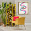 Art mural en toile flottant «Keep go go l'avant» gris par Jessica Beck-2012838251-2012838250