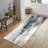 Modernistic Floral Printed Soft Pile Rug in Bold Hues for an Intriguing Addition to Your Living Space-1758562091