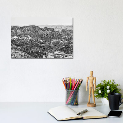 Hollywood Hills View by Philippe Hugonnard - Wrapped Canvas Print