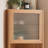 Burlywood Solid Wood+Glass Display Cases