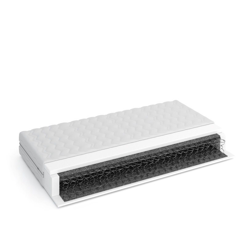 EuLanoMeble Open Coil Mattress, European Single (90 x 200cm)