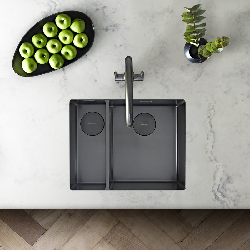 1.5 Bowl Undermount/Inset Kitchen Sink, Graphite