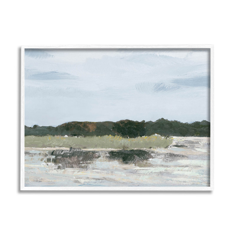 «Coastal Vast Hills Landscape», impression numérique par Jenny Green, H 11 po x l 14 po x P 1,5 po