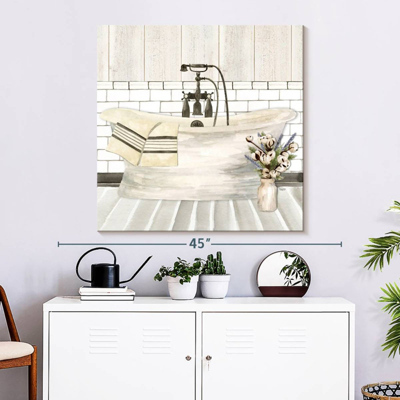 Kerrick Farmhouse Bath I Tub, H 33 po x l 33 po