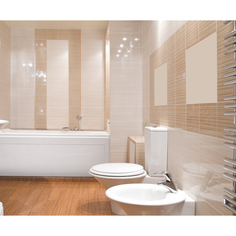 Sydney 60'' L Air Bathtub, Biscuit, Left, Polished Brass