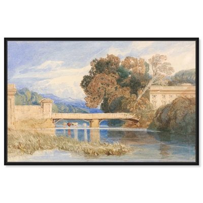 Chateau Navarre Canvas Impressionism Art by Art Remedy