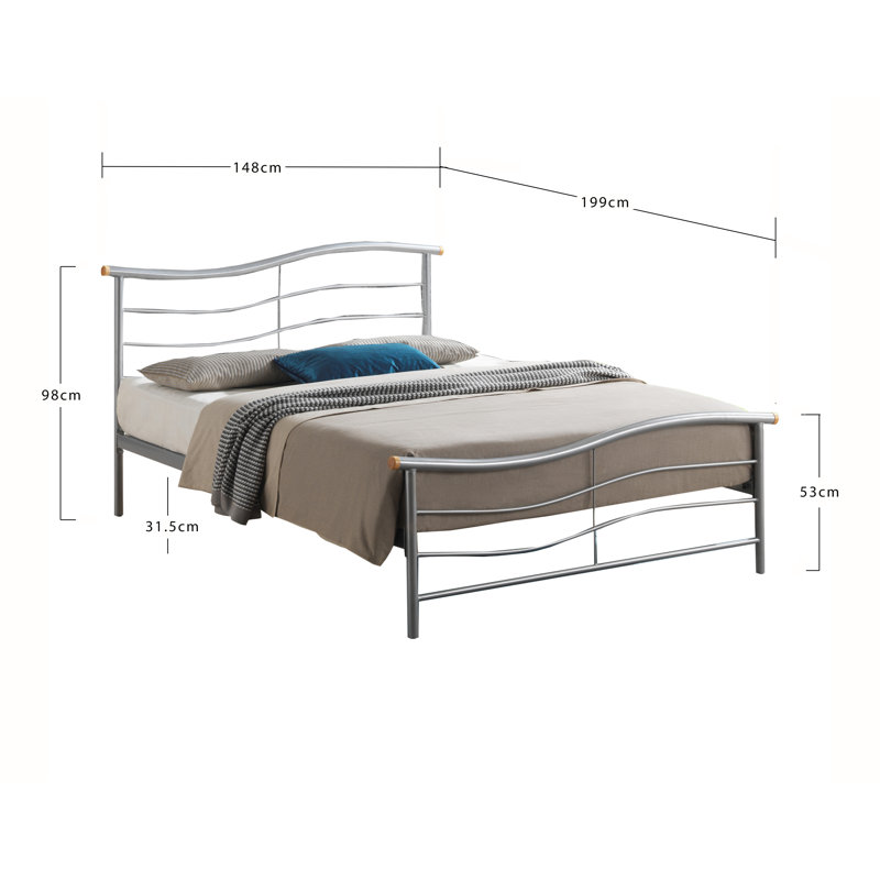Open-Frame Bed, Double (4'6)