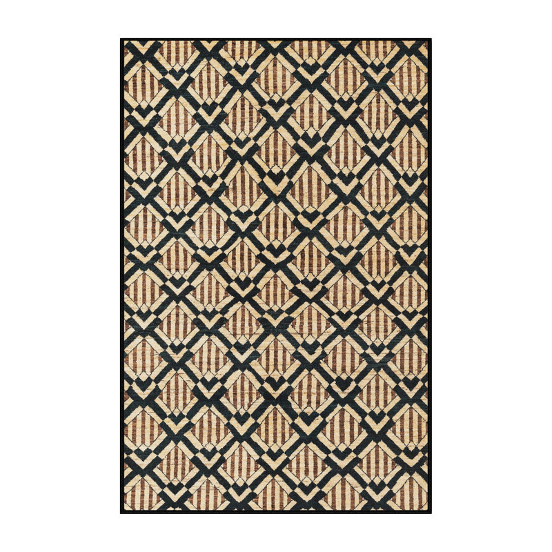 Tapis abstrait moderne 4274, Rectangle 4 pi x 6 pi