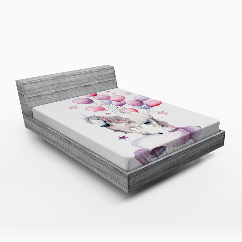 Microfiber Jersey Knit Fitted Sheet, European Kingsize (160 x 200cm)