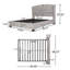 Grand lit plateforme tapissier capitonné Dominico-106331055-55593918