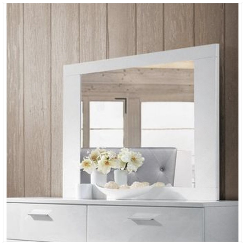 Miroir Naima II, Blanc