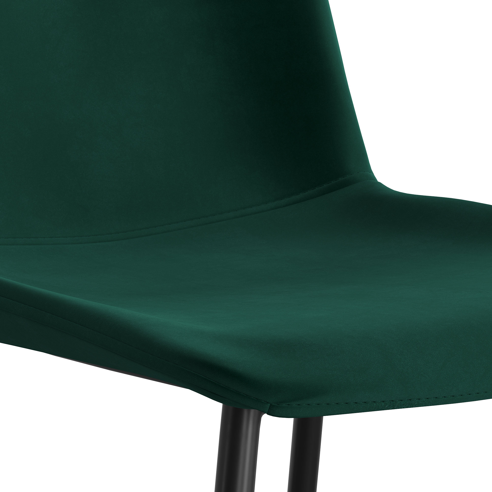 Kody Comfort+ Velvet Dining Chair, Emerald