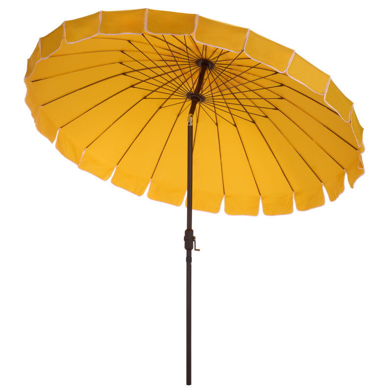 252cm Market Parasol, Yellow