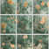 Rose Garden Window Trompe L'Oeil Wallpaper Sample