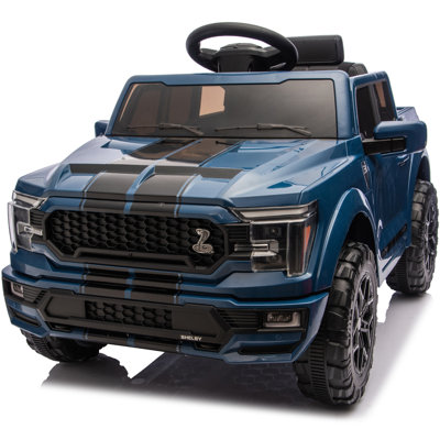 Electric Car for Kids, Licensed Ford-Shelby F-150 12V Ride on Truck Toys for Toddlers w/ Remote