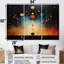 Coreyonna - Ensemble de décoration murale paysage abstrait-108316422-108316420