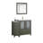 42" Single Bathroom Vanity with Top with Mirror-107174102