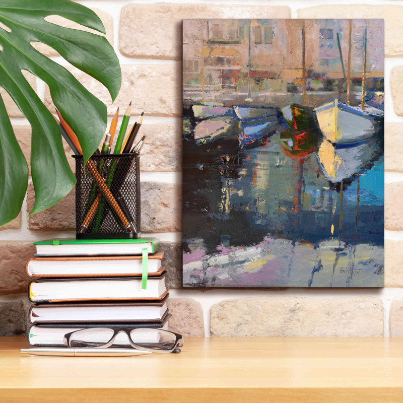 Reproduction sur toile tendue, H 16 po x l 12 po x P 0,75 po