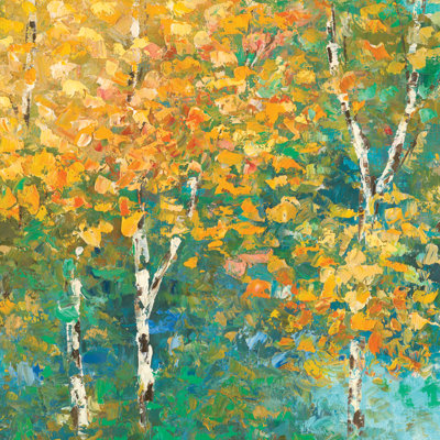Leafy Tree 2 - Wrapped Canvas Painting