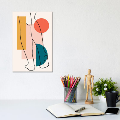 Legs I by Alonzo Saunders - Wrapped Canvas Painting