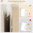 Modern 5/7 Drawer Dresser for Bedroom Antique White/Natural 5 Chest of Drawers 43" Tall with Large Storage Space-1761845387