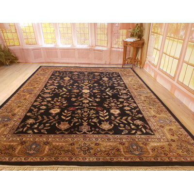 Fitz Wool Oriental Indoor Rug