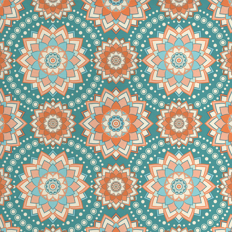 Tissu lotus, l 58 po x L 108 po