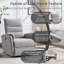 98cm Wide Modern Soft Upholstered Power Recliner-114543491