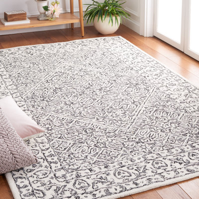 Tapis oriental en laine / coton touffeté à la main Dip Dye