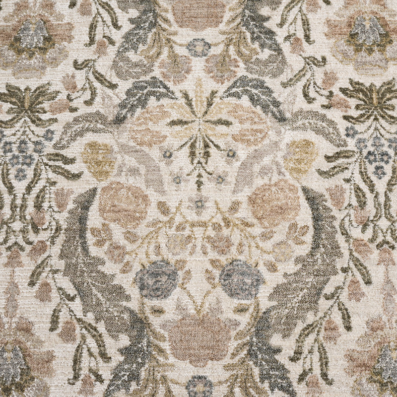 Tapis damassé Bloom Performance, Rectangle 9' x 12'
